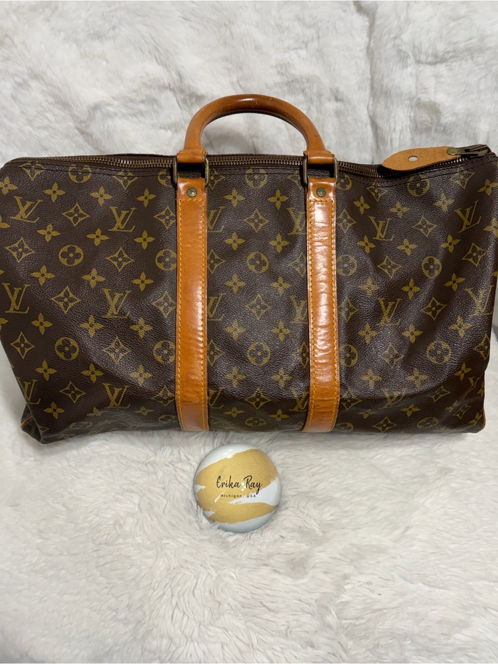 Louis Vuitton Vintage Monogram Keepall 45- GOOD CONDITION